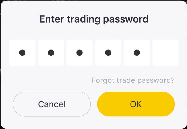 Tiger Brokers | Trading Password